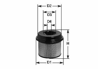 CLEAN FILTERS Воздушный фильтр MA3409